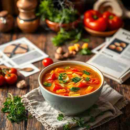 Homemade Vegetable Soup Recipes Now